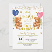 Wir können frühzeitig auf die Einladung eines Baby (Vorderseite)