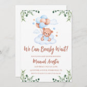 Wir können frühzeitig auf die Einladung eines Baby (Vorne/Hinten)