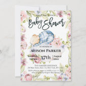 Wir können frühzeitig auf die Einladung eines Baby (Vorderseite)