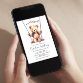 Wir können frühzeitig auf die Einladung eines Baby