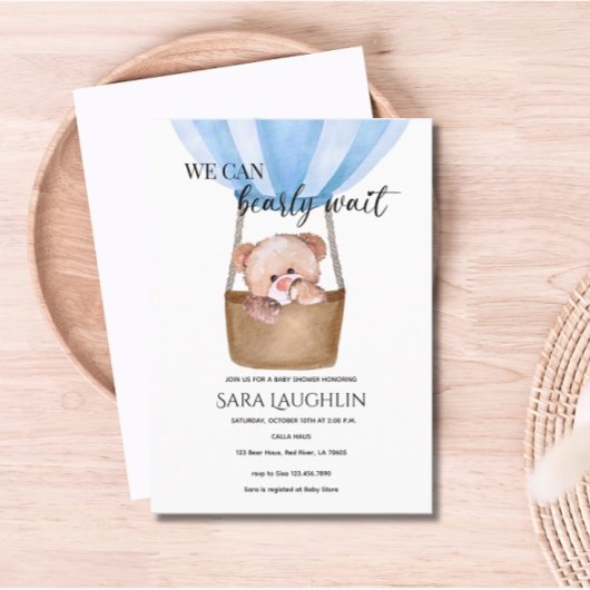 Wir können frühzeitig auf die Einladung eines Baby