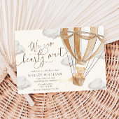 Wir können frühzeitig auf die Einladung eines Baby