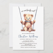 Wir können frühzeitig auf die Einladung eines Baby (Vorderseite)