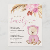 Wir können frühzeitig auf die Einladung eines Mädc (Vorderseite)