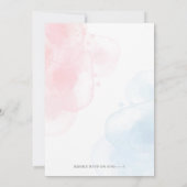 Wir können frühzeitig auf die Genderoffensive der Einladung (Rückseite)