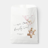 Wir können frühzeitig auf die moderne Pink Baby Gi Geschenktütchen (Vorderseite)