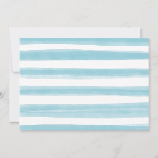 Wir können frühzeitig auf die Rocking Pferde Baby Einladung (Rückseite)