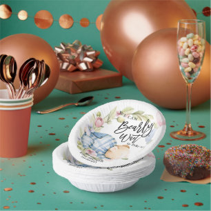 Wir können frühzeitig auf die Teddy Bear Babydus Pappteller