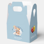 Wir können frühzeitig auf die Teddy Bear Babydusch Geschenkschachtel (Geöffnet)