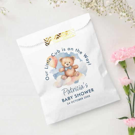 Wir können frühzeitig auf die Teddy Bear Babydusch Geschenktütchen (Versiegelt)