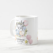 Wir können frühzeitig auf die Teddy Bear Babydusch Kaffeetasse (Vorderseite Links)