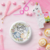 Wir können frühzeitig auf die Teddy Bear Babydusch Pappteller (Party)