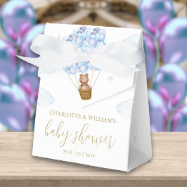 Wir können frühzeitig auf die Teddy Bear Blue Boy  Geschenkschachtel