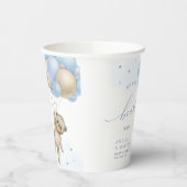 Wir können frühzeitig auf die Teddy Bear Boy Babyd Pappbecher (Links)