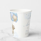 Wir können frühzeitig auf die Teddy Bear Boy Babyd Pappbecher (Rechts)