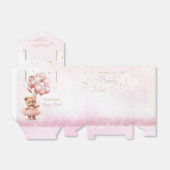 Wir können frühzeitig auf die Teddy Bear Girl Baby Geschenkschachtel (Ungefaltet)