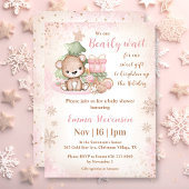 Wir können frühzeitig auf die Weihnachtsbärendusch Einladung