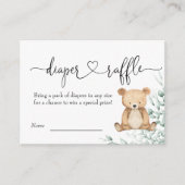 Wir können frühzeitig auf die Windelwindung der gr Begleitkarte (Vorderseite)