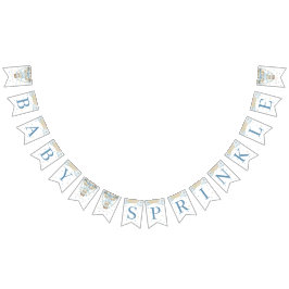 Wir können frühzeitig auf die Zwillingsjunge warte Wimpelkette