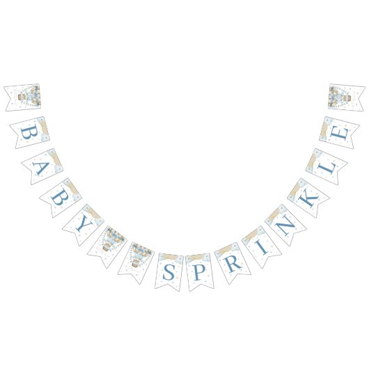 Wir können frühzeitig auf die Zwillingsjunge warte Wimpelkette (Alle)