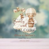 Wir können frühzeitig auf ein neutrales Boho-Gesch Acrylschild (Neutral)