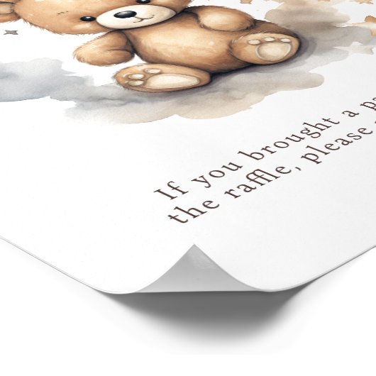 Wir können frühzeitig auf ein neutrales Windeln fü Poster (Ecke)