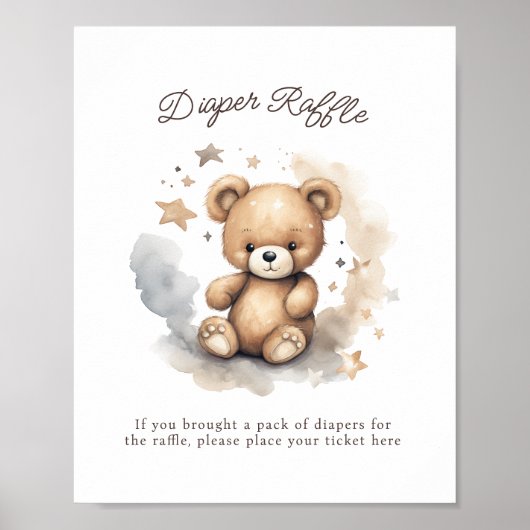 Wir können frühzeitig auf ein neutrales Windeln fü Poster (Vorne)