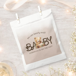 Wir können frühzeitig auf eine Aquarellendusche wa Geschenktütchen