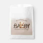 Wir können frühzeitig auf eine Aquarellendusche wa Geschenktütchen (Vorderseite)