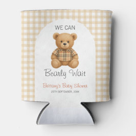 Wir können frühzeitig auf eine Babydusche warten Dosenkühler