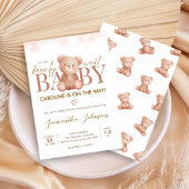 Wir können frühzeitig auf eine Babydusche warten Einladung