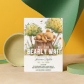 Wir können frühzeitig auf eine Bärenschlafschlafco Einladung