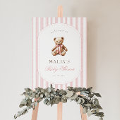 Wir können frühzeitig auf eine elegante Babydusche Poster