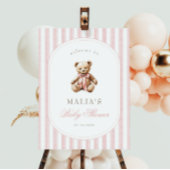 Wir können frühzeitig auf eine elegante Babydusche Poster