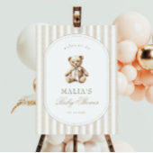 Wir können frühzeitig auf eine elegante Babydusche Poster