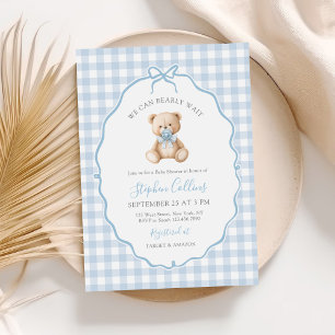 Wir können frühzeitig auf eine elegante Teddy Bear Einladung