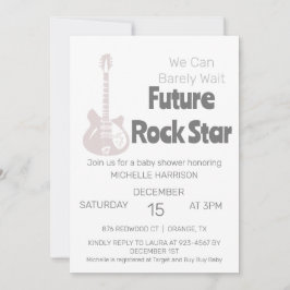 Wir können frühzeitig auf eine neutrale Baby-Dusch Einladung