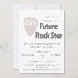 Wir können frühzeitig auf eine neutrale Baby-Dusch Einladung