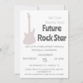 Wir können frühzeitig auf eine neutrale Baby-Dusch Einladung