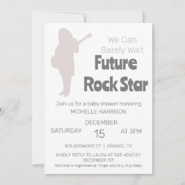 Wir können frühzeitig auf eine neutrale Babydusche Einladung