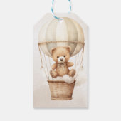 Wir können frühzeitig auf eine neutrale Babydusche Geschenkanhänger (Rückseite)