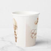 Wir können frühzeitig auf eine neutrale Babydusche Pappbecher (Rechts)