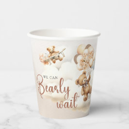 Wir können frühzeitig auf eine neutrale Babydusche Pappbecher