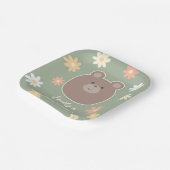 Wir können frühzeitig auf eine neutrale Babydusche Pappteller (Gewinkelt)