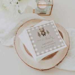 Wir können frühzeitig auf eine neutrale Minimalist Serviette