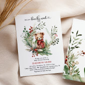 Wir können frühzeitig auf eine Niedliche Bärendusc Einladung