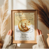 Wir können frühzeitig auf eine Niedliche Bear Baby Poster