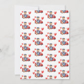 Wir können frühzeitig auf eine spezielle Babydusch Dankeskarte (Rückseite)