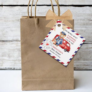 Wir können frühzeitig auf eine spezielle Babydusch Geschenkanhänger