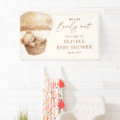 Wir können frühzeitig auf eine Teddy Bear Baby Dus Banner (Insitu)